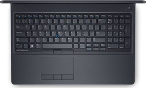 Laptop Dell Dell Precision 7510 Core i7 6820HQ (6-gen.) 2,7 GHz / 8 GB / 240 SSD / 15,6'' FullHD / Win 10 Prof. (Update) + nVidia Quadro M1000m 6
