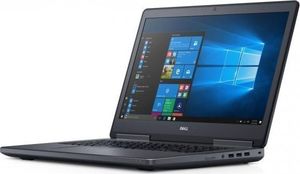 Laptop Dell Dell Precision 7720 Core i7 6820HQ (6-gen.) 2,7 GHz / 16 GB / 480 SSD / 17,3'' FullHD / Win 10 Prof. (Update) + Nvidia Quadro P3000 1