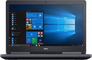 Laptop Dell Dell Precision 7720 Core i7 6820HQ (6-gen.) 2,7 GHz / 32 GB / 240 SSD / 17,3'' FullHD / Win 10 Prof. (Update) + Nvidia Quadro P3000 2