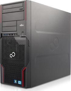 Komputer Fujitsu Fujitsu-Siemens Celsius W510 Tower Intel Xeon E3-1245 3,3 GHz / 4 GB / 240 SSD / DVD / Win 10 Prof. (Update) + NVIDIA NVS 300 / Klasa A- 1