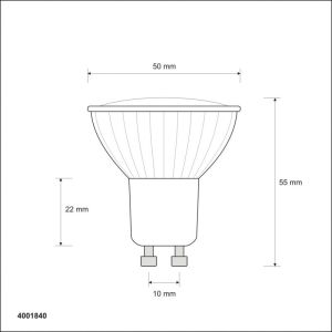 Art Żarówka LED 6.5W (4001840A) 5