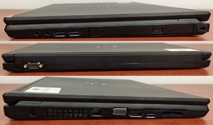 Laptop Fujitsu Fujitsu Lifebook E554 Core i5 4210M (4-gen.) 2,6 GHz / 8 GB / 480 SSD / DVD / 15,6'' FullHD / Win 10 Prof. (Update) 9