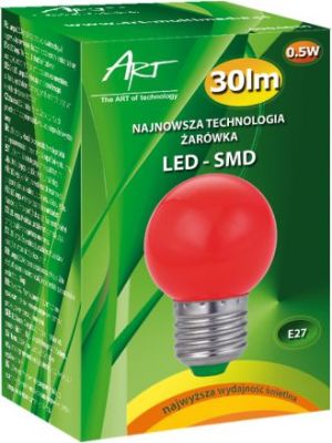 Art Żarówka bańka 0.5W Czerwona (4004010) 3