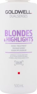 Goldwell Goldwell Dualsenses Blondes Highlights 60 Sec Treatment Maska do włosów 500ml 1