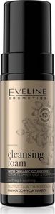 Eveline Eveline Cosmetics Organic Gold Cleansing Foam oczyszczająco-łagodząca pianka do mycia twarzy 150ml 1