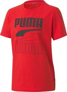 Puma Koszulka chłopięca Puma Core REBEL czerwona 58324411 152 1