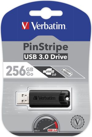 Pendrive Verbatim PinStripe, 256 GB  (49320) 5