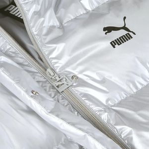 Puma Kurtka zimowa damska Puma Prime Oversized srebrna 58958410 M 3