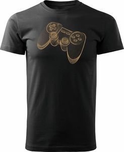 Topslang Koszulka z padem dla gracza gamer gamerska pad ps4 męska czarna REGULAR M 1
