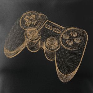 Topslang Koszulka z padem dla gracza gamer gamerska pad ps4 męska czarna REGULAR XL 2