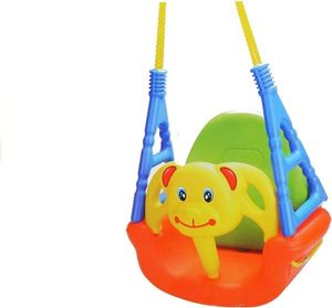 Huśtawka Lean Sport Wygodna HUŚTAWKA 3w1 Regulowana MIŚ kubełkowa 6m + 2