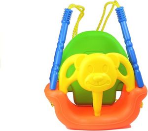 Huśtawka Lean Sport Wygodna HUŚTAWKA 3w1 Regulowana MIŚ kubełkowa 6m + 3