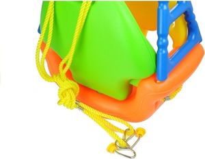 Huśtawka Lean Sport Wygodna HUŚTAWKA 3w1 Regulowana MIŚ kubełkowa 6m + 7