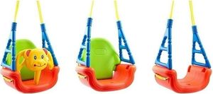 Huśtawka Lean Sport Wygodna HUŚTAWKA 3w1 Regulowana MIŚ kubełkowa 6m + 8