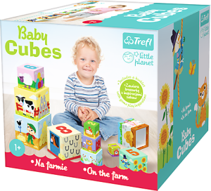 Trefl Baby Cubes Na wsi - Little Planet - (60468) 1