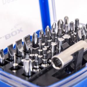 DigitalBOX Zestaw 30 bitów 6.3mm z adapterem/przedłużką (DBTB-6099) 2