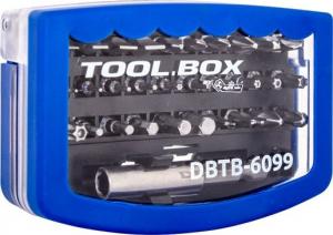 DigitalBOX Zestaw 30 bitów 6.3mm z adapterem/przedłużką (DBTB-6099) 4