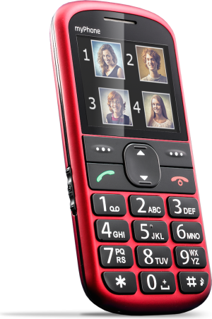 Telefon komórkowy myPhone Halo 2 Czarno-czerwony 2