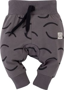 PINOKIO Spodnie legginsy grafitowe dla chłopca Le Tigre Pinokio 68 1