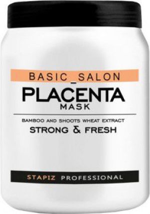 Stapiz Basic Salon Placenta Mask Maska do włosów 1000ml 1