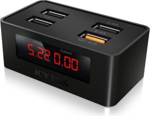 Ładowarka Icy Box IB-CH403 USB Quick Charger (70160) 1