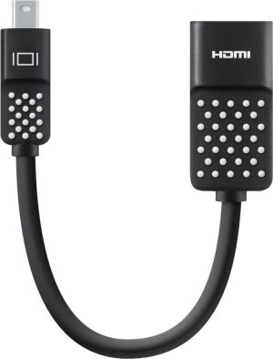 Kabel Belkin DisplayPort Mini - HDMI 0.1m czarny (F2CD079BT) 1
