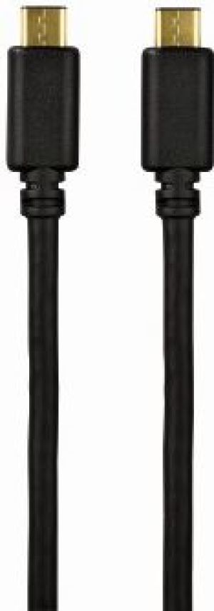 Kabel USB Hama USB-C - USB-C 0.75 m Czarny (135719) 2