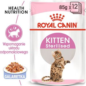 Royal Canin Karma FHN Kitten Sterilised gala 12x85g 1