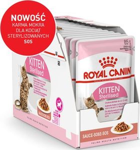 Royal Canin Karma FHN Kitten Sterilised sos 12x85g 3