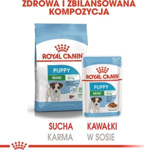 Royal Canin Karma SHN Mini Puppy w sosie 12x85g 4