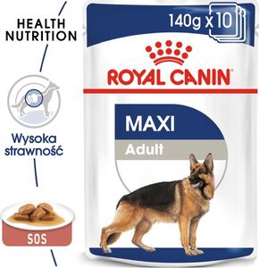 Royal Canin Karma ROYAL CANIN SHN Maxi Adult w sosie 10X140G 1