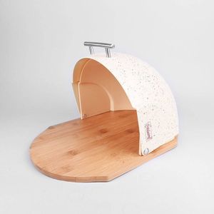 Chlebak Maestro bambusowo-plastikowy (MR-1678-BR-BEIGE) 2