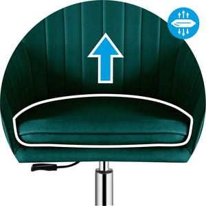 Krzesło biurowe Mark Adler Future 5.2 Ciemnozielone 9