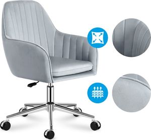 Krzesło biurowe Mark Adler Future 5.2 Jasnoszare 6