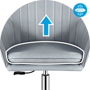 Krzesło biurowe Mark Adler Future 5.2 Jasnoszare 9