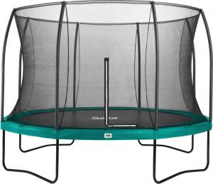 Trampolina ogrodowa Salta ogrodowa Comfort Edition z siatką wewnętrzną 13 FT 396 cm zielona 1