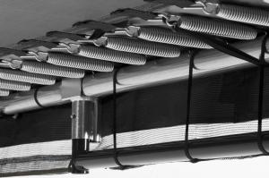 Trampolina ogrodowa Salta Comfort Edition Ground z siatką wewnętrzną 305 x 214 cm 4