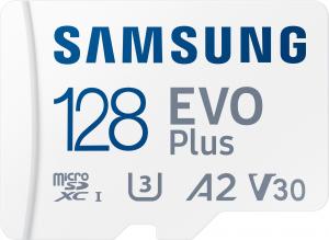 Karta Samsung EVO Plus 2021 MicroSDXC 128 GB Class 10 UHS-I/U3 A2 V30 (MB-MC128KA/EU) 1