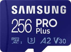 Karta Samsung PRO Plus 2021 MicroSDXC 256 GB Class 10 UHS-I/U3 A2 V30 (MB-MD256KA/EU) 1