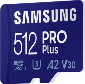 Karta Samsung PRO Plus 2021 MicroSDXC 512 GB Class 10 UHS-I/U3 A2 V30 (MB-MD512KA/EU) 2