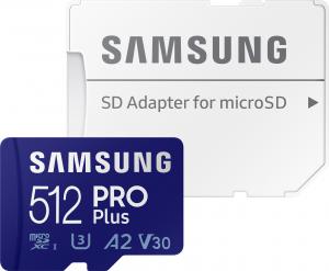 Karta Samsung PRO Plus 2021 MicroSDXC 512 GB Class 10 UHS-I/U3 A2 V30 (MB-MD512KA/EU) 4