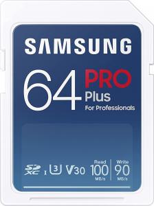Karta Samsung PRO Plus 2021 SDXC 64 GB Class 10 UHS-I/U3 V30 (MB-SD64K/EU) 1