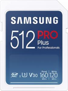 Karta Samsung PRO Plus 2021 SDXC 512 GB Class 10 UHS-I/U3 V30 (MB-SD512K/EU) 1