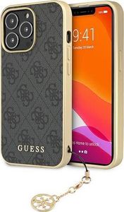 Guess Etui Guess GUHCP13XGF4GGR Apple iPhone 13 Pro Max szary/grey hardcase 4G Charms Collection 1