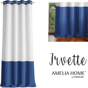 AmeliaHome SCURT/AH/IRVETTE/EYELETS/BLUE/140X250 1