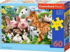 Castorland Puzzle 60 Farm Friends CASTOR 1
