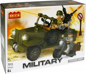 Mega Creative KLOCKI KONSTR 251EL 35X25X7 MC WOJSKO 12/24 4