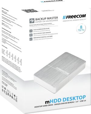 Dysk zewnętrzny HDD FreeCom HDD 8 TB Srebrny (56388) 5
