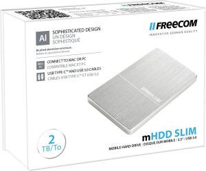 Dysk zewnętrzny HDD FreeCom HDD 2 TB Srebrny (56381) 7