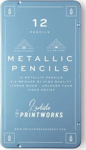 Printworks Kredki 12 kolorów Metallic 1